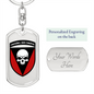 72nd Mechanized Brigade (Ukraine) - Luxury Dog Tag Keychain