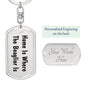 Beaglier's Home - Luxury Dog Tag Keychain