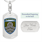 59th Motorized Infantry Brigade (Ukraine) - Luxury Dog Tag Keychain