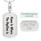 Papillon's Home - Luxury Dog Tag Keychain
