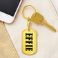 Effie v01 - Luxury Dog Tag Keychain