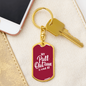 My Game Is Weak - Luxury Dog Tag Keychain
