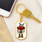 Viking 04 - Luxury Dog Tag Keychain