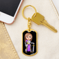 Knight 02-2 - Luxury Dog Tag Keychain