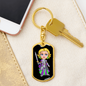 Knight 04-2 - Luxury Dog Tag Keychain