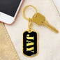 Jay v3 - Luxury Dog Tag Keychain