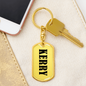 Kerry v01 - Luxury Dog Tag Keychain