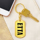 Etta v01 - Luxury Dog Tag Keychain