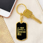 Egyptian Mau v2 - Luxury Dog Tag Keychain