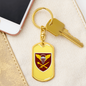 Air Assault Forces Command (Ukraine) - Luxury Dog Tag Keychain