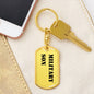 Military Son - Luxury Dog Tag Keychain