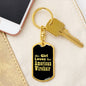 American Wirehair v2 - Luxury Dog Tag Keychain
