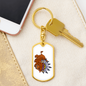 Buffalo - Luxury Dog Tag Keychain