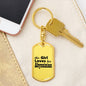 Abyssinian - Luxury Dog Tag Keychain
