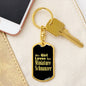 Miniature Schnauzer v2 - Luxury Dog Tag Keychain