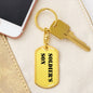 Soldier's Son - Luxury Dog Tag Keychain