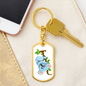Koala 02 - Luxury Dog Tag Keychain