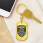 59th Motorized Infantry Brigade (Ukraine) - Luxury Dog Tag Keychain