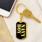 Navy Boy v2 - Luxury Dog Tag Keychain