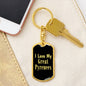 Love My Great Pyrenees v2 - Luxury Dog Tag Keychain