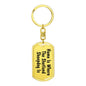 Shetland Sheepdog's Home - Luxury Dog Tag Keychain