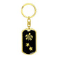 Mama Turtle With 2 Hatchlings v2 - Luxury Dog Tag Keychain