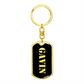 Gavin v2 - Luxury Dog Tag Keychain
