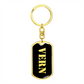 Vern v2 - Luxury Dog Tag Keychain
