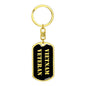 Vietnam Veteran v2 - Luxury Dog Tag Keychain