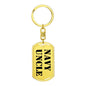 Navy Uncle - Luxury Dog Tag Keychain