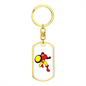 Superhero 01 - Luxury Dog Tag Keychain