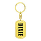 Dixie v01 - Luxury Dog Tag Keychain