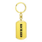 Richard - Luxury Dog Tag Keychain