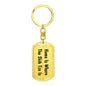 Shih Tzu's Home - Luxury Dog Tag Keychain