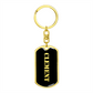 Clement v2 - Luxury Dog Tag Keychain