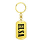 Elsa v01 - Luxury Dog Tag Keychain
