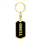 Odell v2 - Luxury Dog Tag Keychain