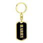 Harry v3 - Luxury Dog Tag Keychain