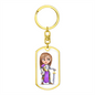 Knight 02 - Luxury Dog Tag Keychain