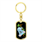 Koala 02-2 - Luxury Dog Tag Keychain