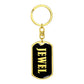 Jewel v02 - Luxury Dog Tag Keychain