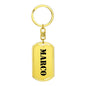 Marco - Luxury Dog Tag Keychain