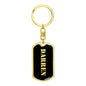 Darren v3 - Luxury Dog Tag Keychain