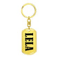 Lela v01 - Luxury Dog Tag Keychain