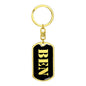 Ben v3 - Luxury Dog Tag Keychain