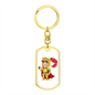 Knight 05 - Luxury Dog Tag Keychain
