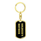 Soldier's Mother v2 - Luxury Dog Tag Keychain