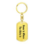 Akita's Home - Luxury Dog Tag Keychain