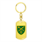 Operational Command North (Ukraine) - Luxury Dog Tag Keychain