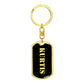 Kurtis v2 - Luxury Dog Tag Keychain